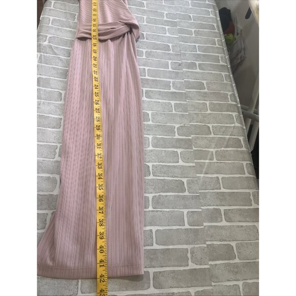 Nine‎ West Wrap Front Dress Size PS Pink Light Color Stretch - Picture 13 of 13